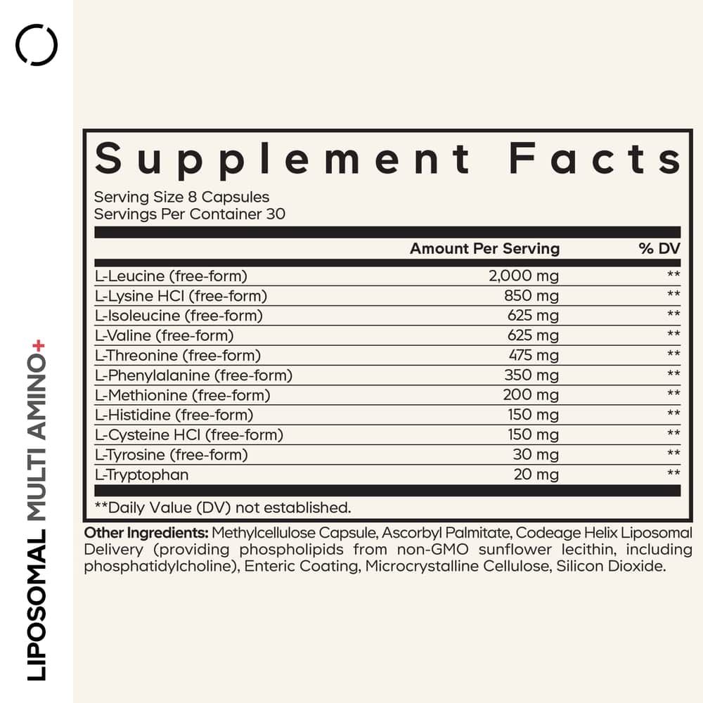 Codeage Multi Amino+ All 9 Essential Amino Acids Supplement - Bodybuilding.com