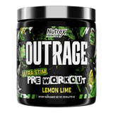 Nutrex Outrage Lemon Lime Pre - Workout - Bodybuilding.com